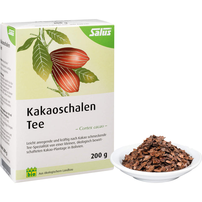 Salus Kakaoschalen Tee bio, 200 g Thé
