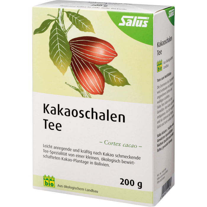 Salus Kakaoschalen Tee bio, 200 g Thé