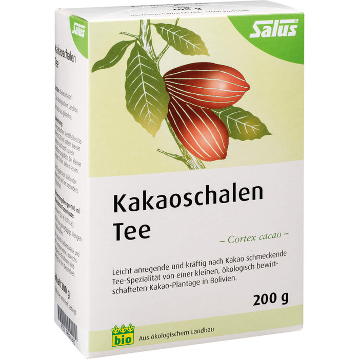 Salus Kakaoschalen Tee bio, 200 g Thé