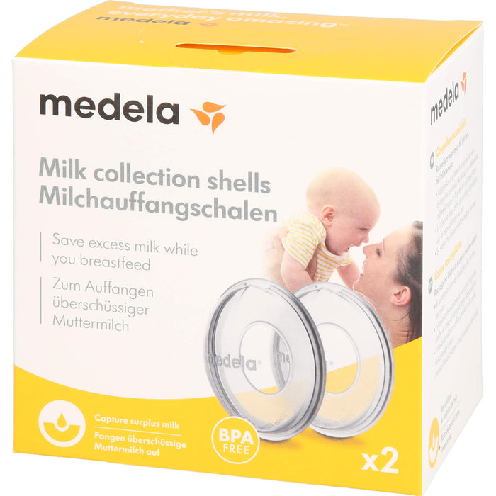 MEDELA MILCHAUFFANGSCHALEN, 2 pcs. Accessory
