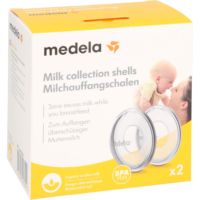 MEDELA MILCHAUFFANGSCHALEN, 2 pcs. Accessory
