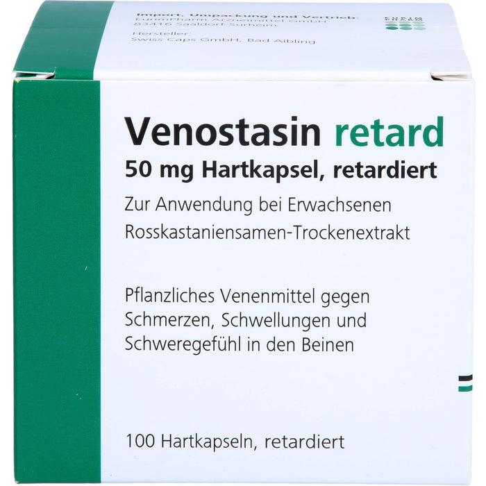 Venostasin Eurim retard 50 mg Hartkapsel retardiert, 100 St REK