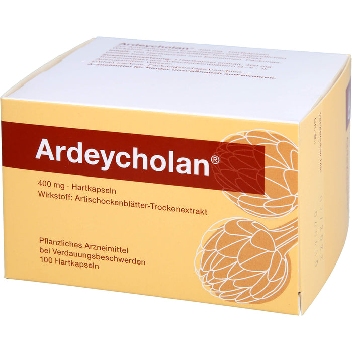 Ardeycholan Hartkapseln bei Verdauungsbeschwerden, 100 pcs. Capsules