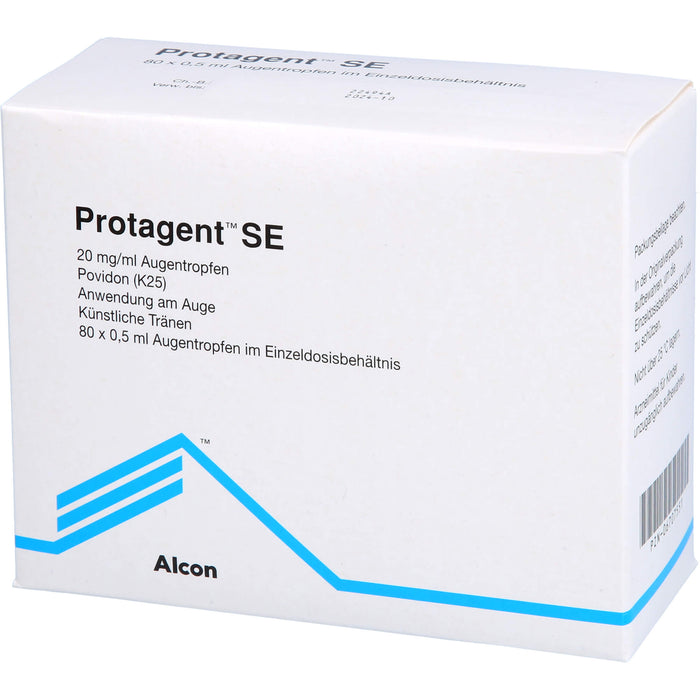 Protagent SE 20 mg/ml Augentropfen, 80 pc Récipients à dose unique