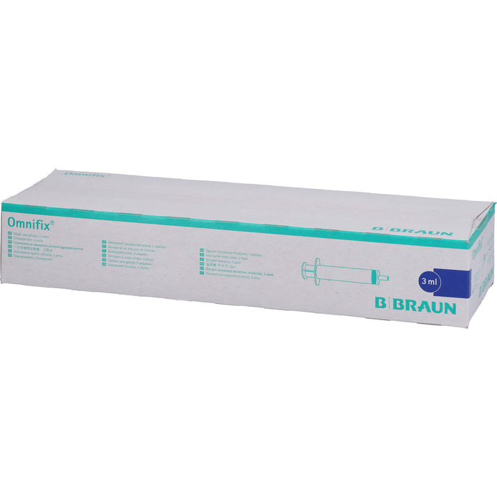 B. Braun Omnifix Solo Luer Spritzen, 100 pc Seringues