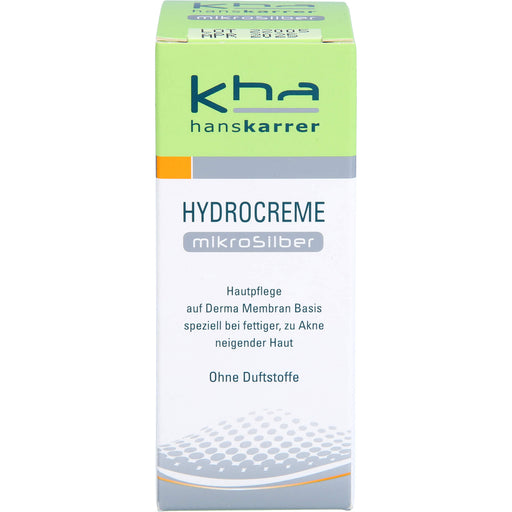 Hans Karrer Hydrocreme Mikrosilber bei normaler bis fettiger Haut, 30 ml Creme