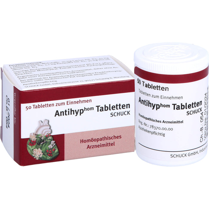 SCHUCK Antihyp Tabletten, 50 pc Tablettes