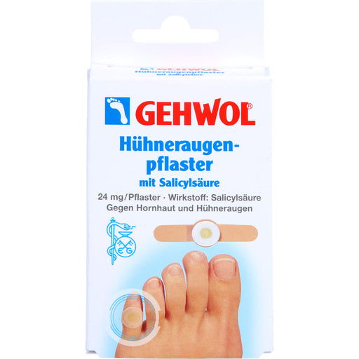 GEHWOL Hühneraugenpflaster mit Salicylsäure, 6 St. Pflaster