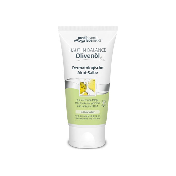 Medipharma Cosmetics Haut in Balance Olivenöl dermatologische Akut-Salbe, 75 ml Salbe