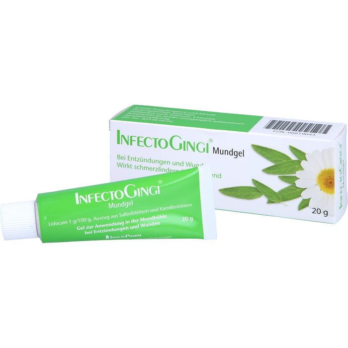 InfectoGingi Mundgel 3fach wirksam bei Mundverletzungen, 20 g Gel