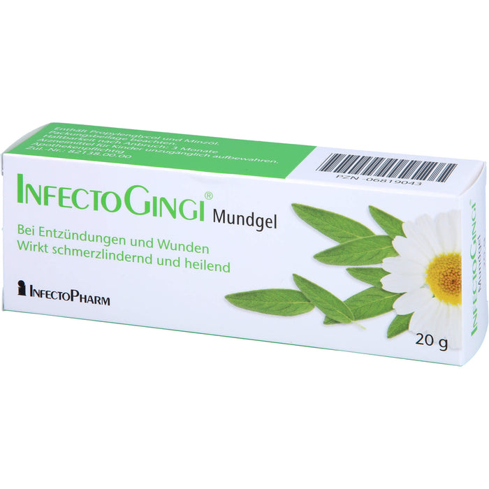 InfectoGingi Mundgel 3fach wirksam bei Mundverletzungen, 20 g Gel