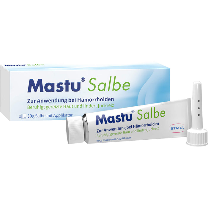 Mastu Salbe beruhigt gereizte Haut und mildert Juckreiz, 30 g Ointment