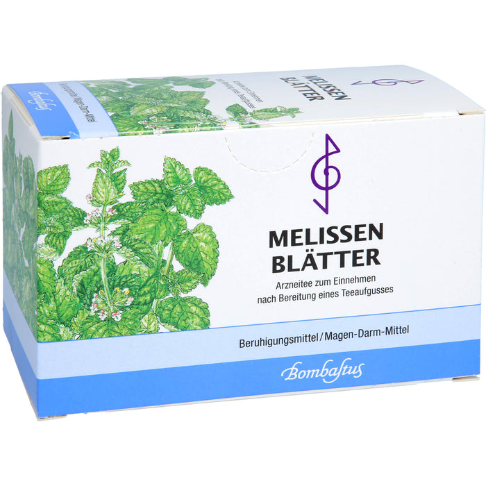 Bombastus Melissenblätter bei Magen-Darm-Beschwerden und zur Beruhigung, 20 pc Sac filtrant