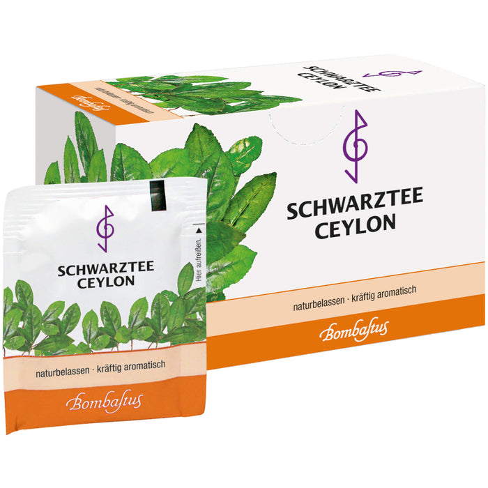Bombastus Schwarztee Ceylon, 20 St. Filterbeutel