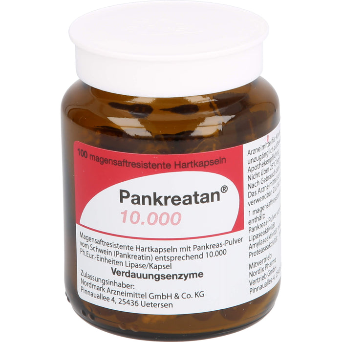 Pankreatan  10.000, Magensaftresistente Hartkapseln, 200 pc Capsules