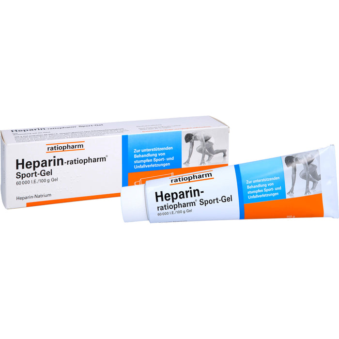 Heparin-ratiopharm  Sport-Gel, 60000 I.E./100 g Gel, 150 g Gel