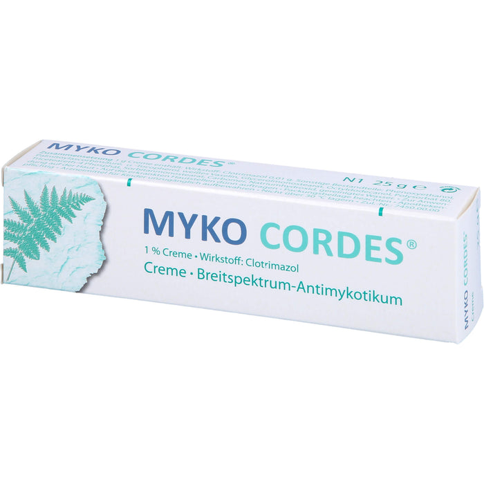Myko Cordes  1% Creme, 25 g Creme