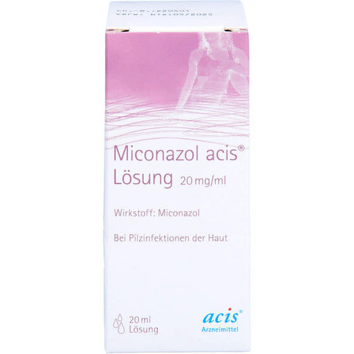 Miconazol acis  Lösung, 20 mg/ml Lösung zur Anwendung auf der Haut, 20 ml Lösung
