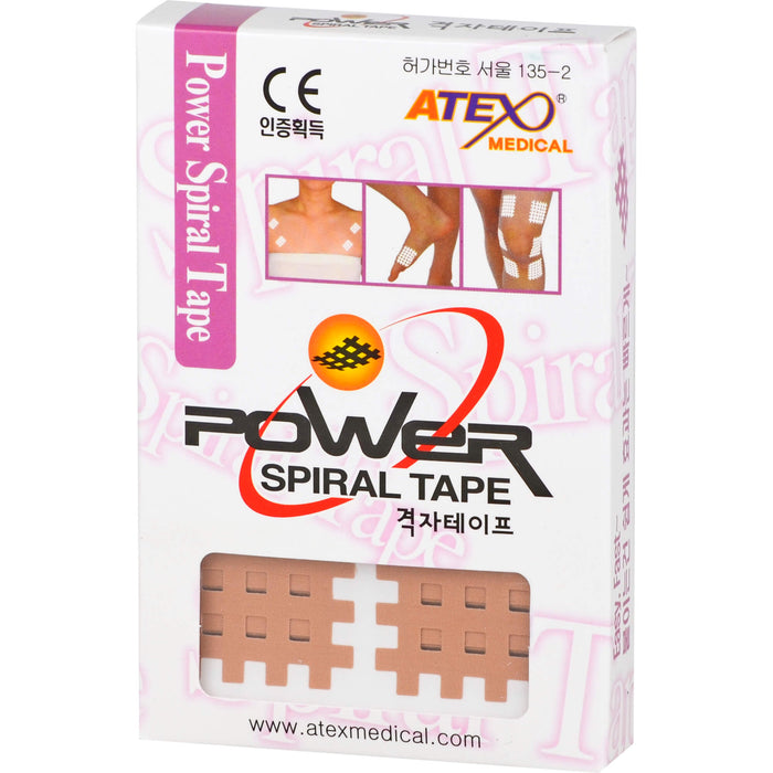 ATEX Gittertape Power Spiral Tape 36 x 28 mm, 120 St. Pflaster