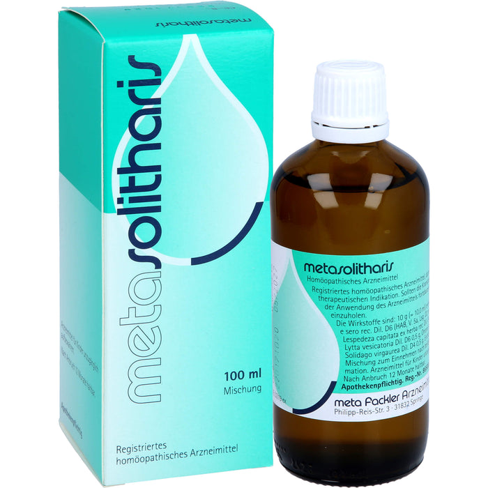 Metasolitharis Tropfen, 100 ml Mixture