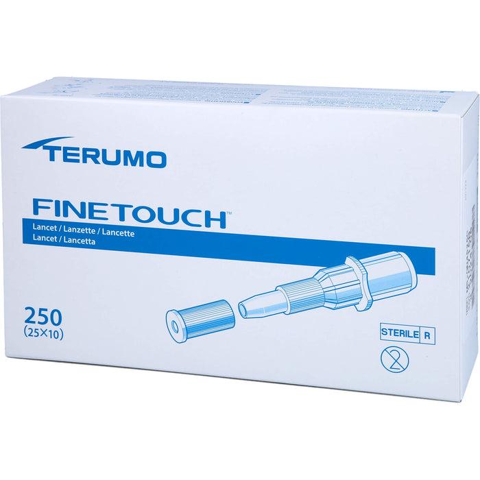 Terumo Finetouch Einmallanzetten, 250 pc Paquet