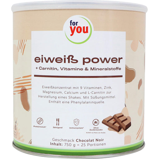 For You Eiweiß Power Schoko, 750 g PUL