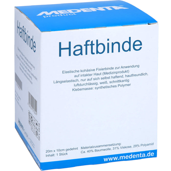 HAFTBINDE ELASTISCH 20MX10CM, 1 pcs. Bandage