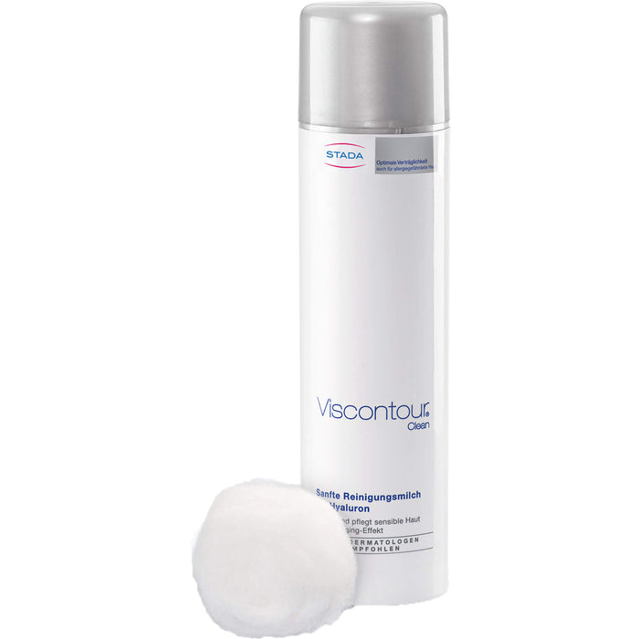 Viscontour Clean sanfte Reinigungsmilch pflegt sensible Haut, 200 ml Lotion