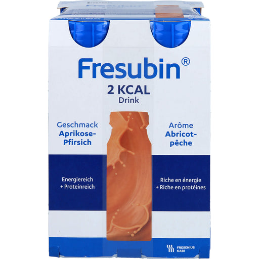 Fresubin 2 kcal Drink Aprikose-Pfirsich Trinkflaschen, 800 ml Lösung