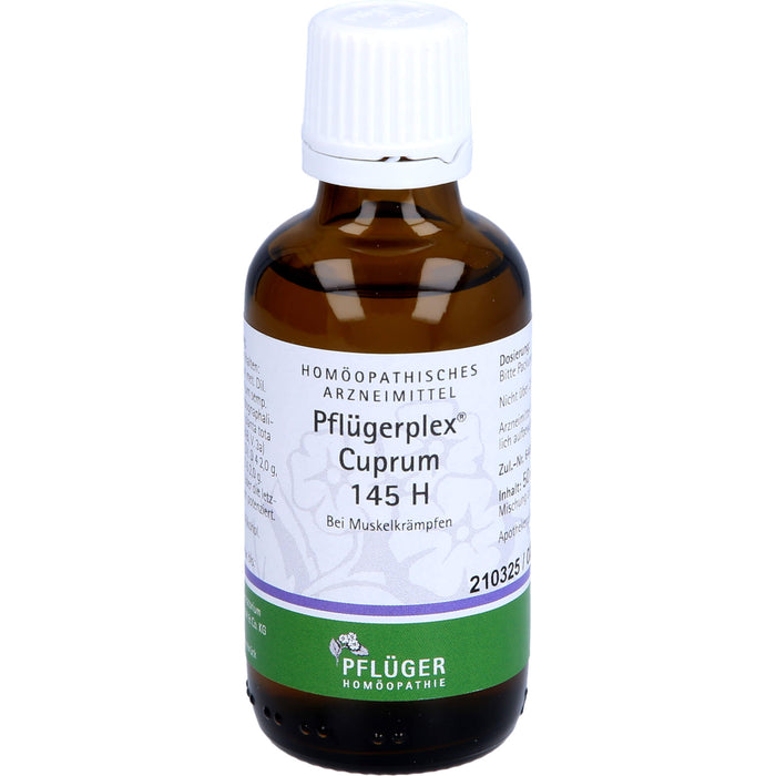 Pflügerplex Cuprum 145 H Mischung bei Muskelkrämpfen, 50 ml Lösung