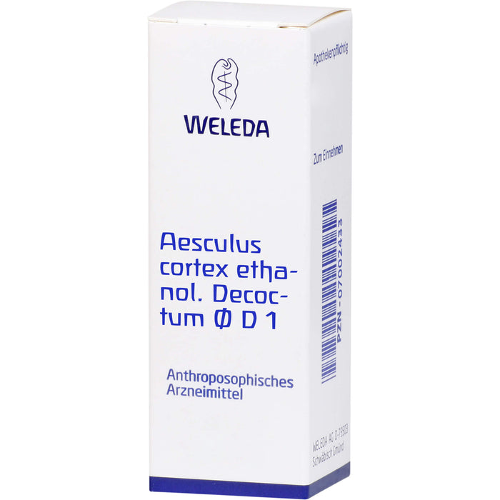 WELEDA Aesculus Cortex ethanolische Decoctum D1 Urtinktur, 50 ml Solution