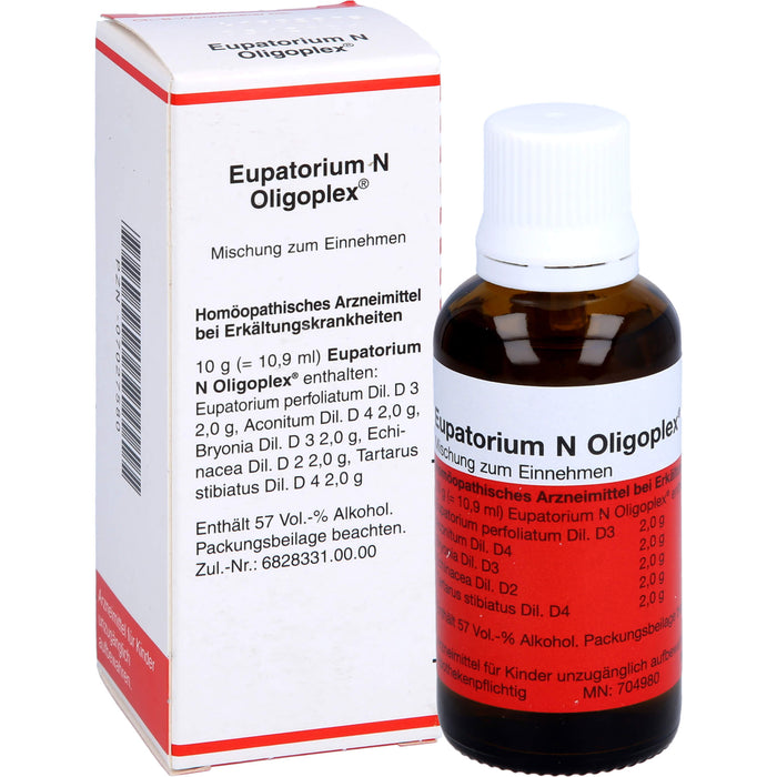 Eupatorium N Oligoplex Mischung bei Erkältungen, 50 ml Solution