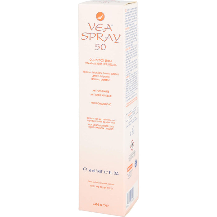 VEA Spray 50 trockenes Ölspray unterstützt die Barrierefunktion der Haut, 50 ml Solution