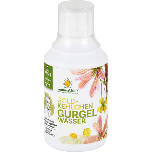 SonnenMoor Gold-Kehlchen Gurgelwasser, 250 ml Lösung