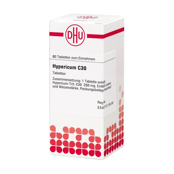 DHU Hypericum C30 Tabletten, 80 pc Tablettes