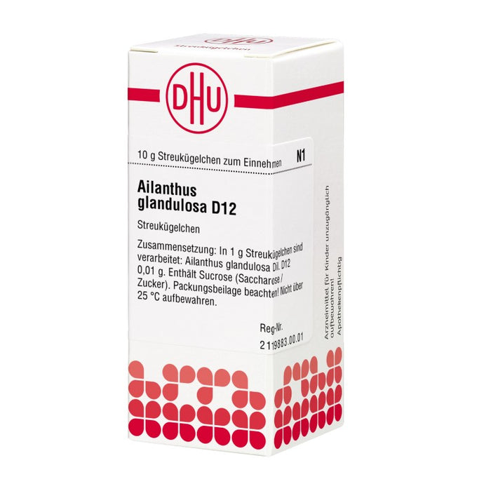 Ailanthus glandulosa D12 DHU Globuli, 10 g Globules