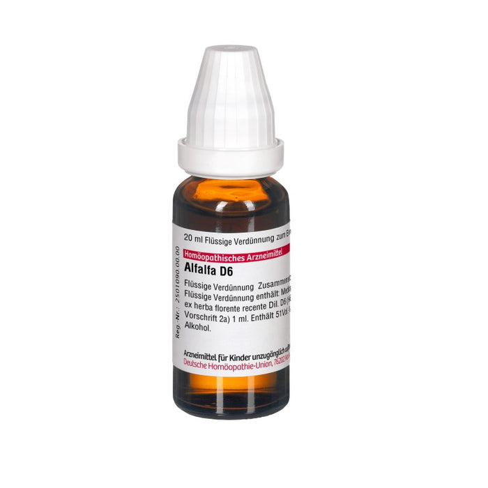 Alfalfa D6 DHU Dilution, 20 ml Solution