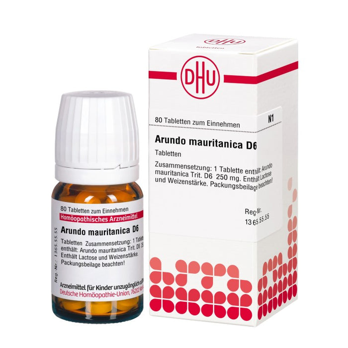 Arundo mauritanica D6 DHU Tabletten, 80 pcs. Tablets