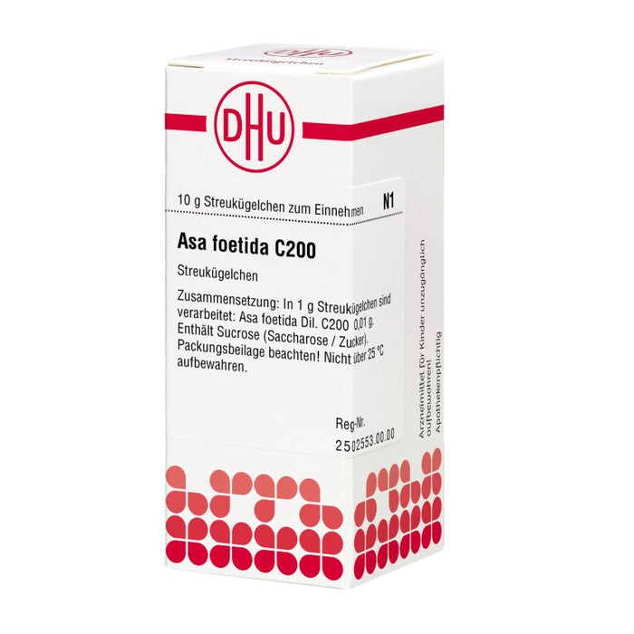 Asa foetida C200 DHU Globuli, 10 g Globules