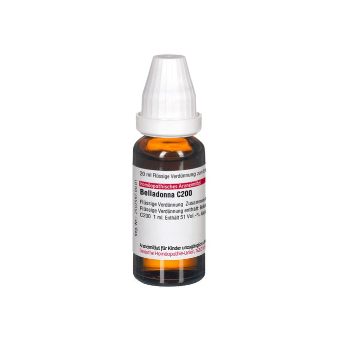Belladonna C200 DHU Dilution, 20 ml Solution