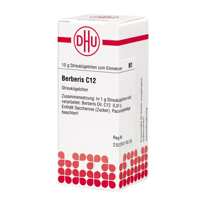 Berberis C12 DHU Globuli, 10 g Globules