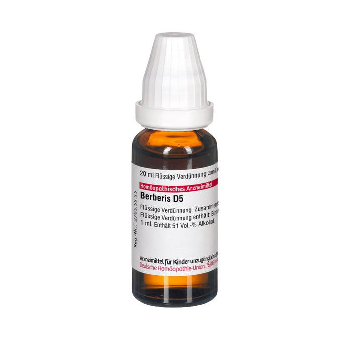 Berberis D5 DHU Dilution, 20 ml Solution