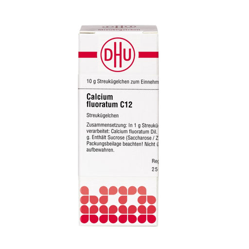 DHU Calcium fluoratum C12 Streukügelchen, 10 g Globuli