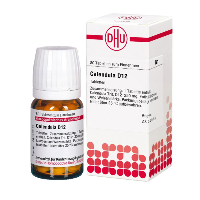Calendula D12 DHU Tabletten, 80 pcs. Tablets