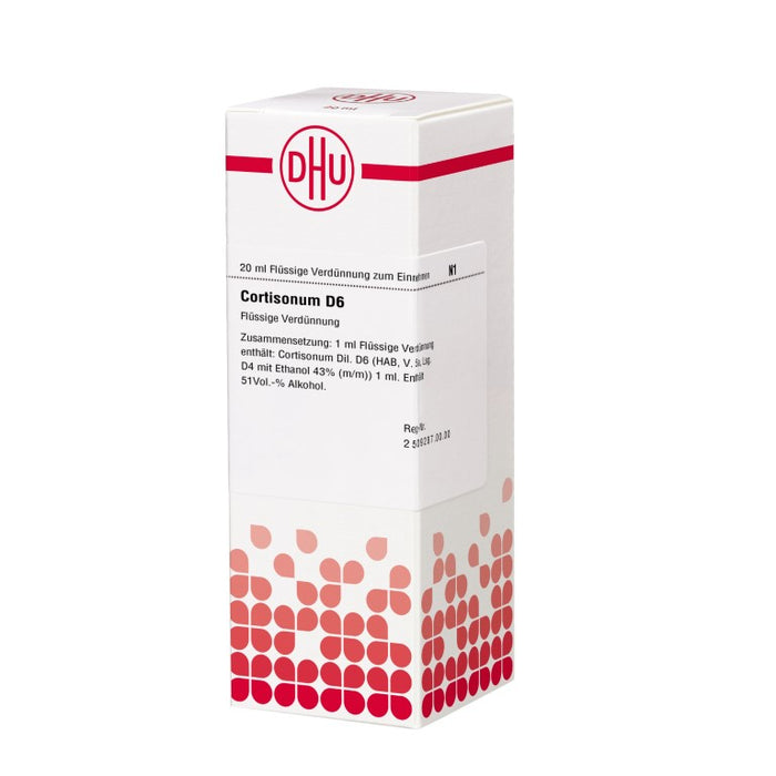 Cortisonum D6 DHU Dilution, 20 ml Solution