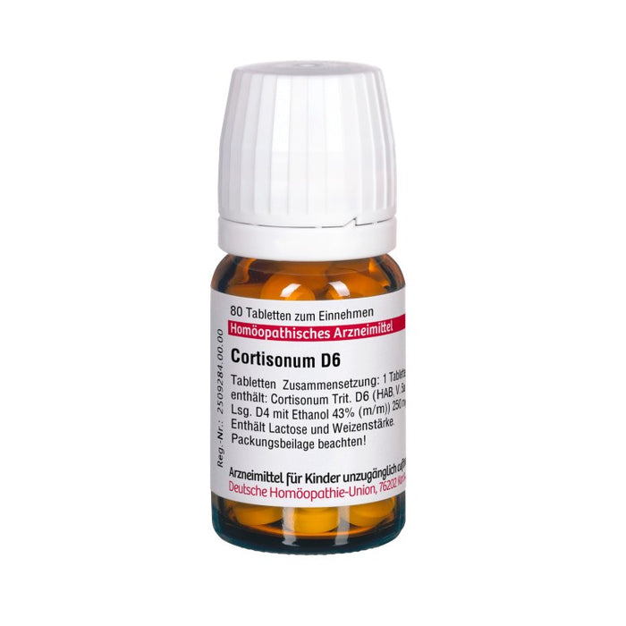Cortisonum D6 DHU Tabletten, 80 pc Tablettes