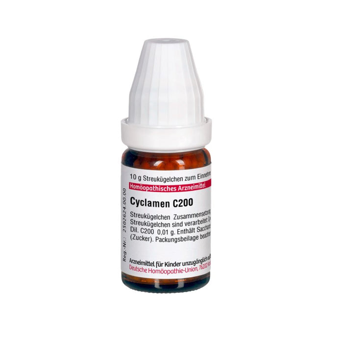 Cyclamen C200 DHU Globuli, 10 g Globules