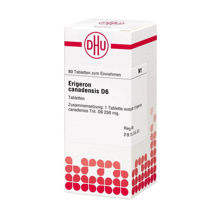Erigeron canadensis D6 DHU Tabletten, 80 pcs. Tablets