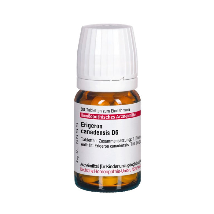Erigeron canadensis D6 DHU Tabletten, 80 pcs. Tablets