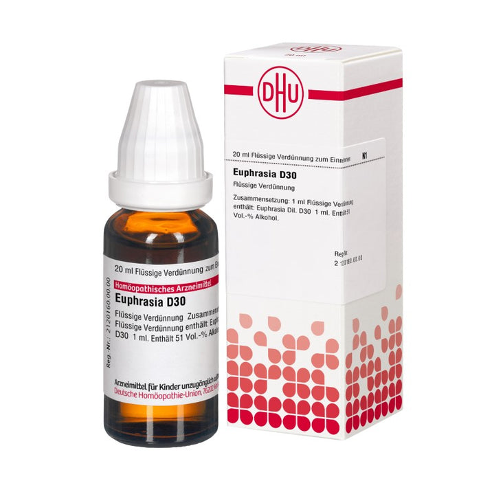 Euphrasia D30 DHU Dilution, 20 ml Solution